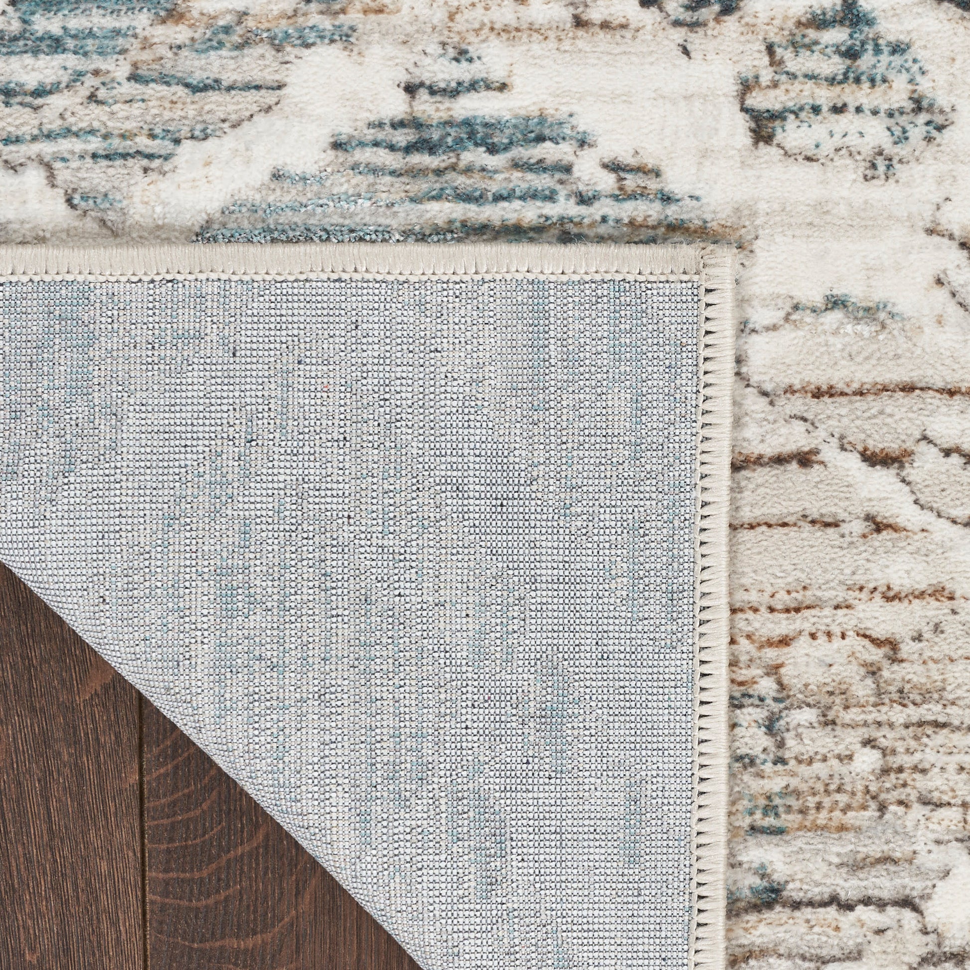 Nourison Home Glitz  Grey Multicolor  Contemporary