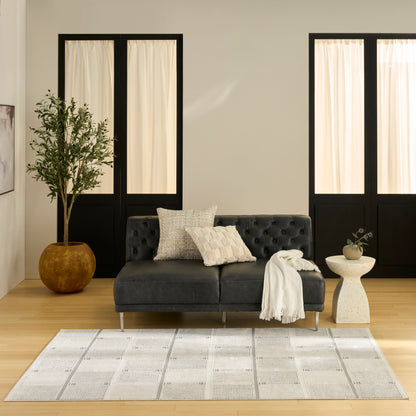 Nourison Home Nordic  Ivory Grey  Contemporary