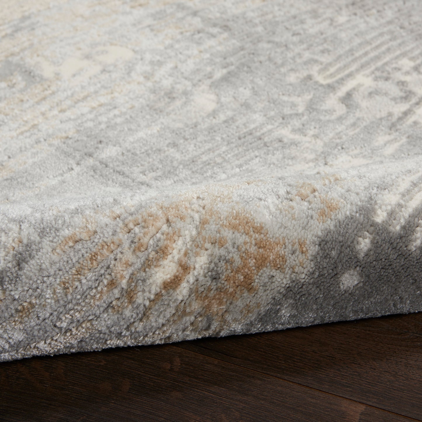 Nourison Home Solace  Grey Beige  Contemporary