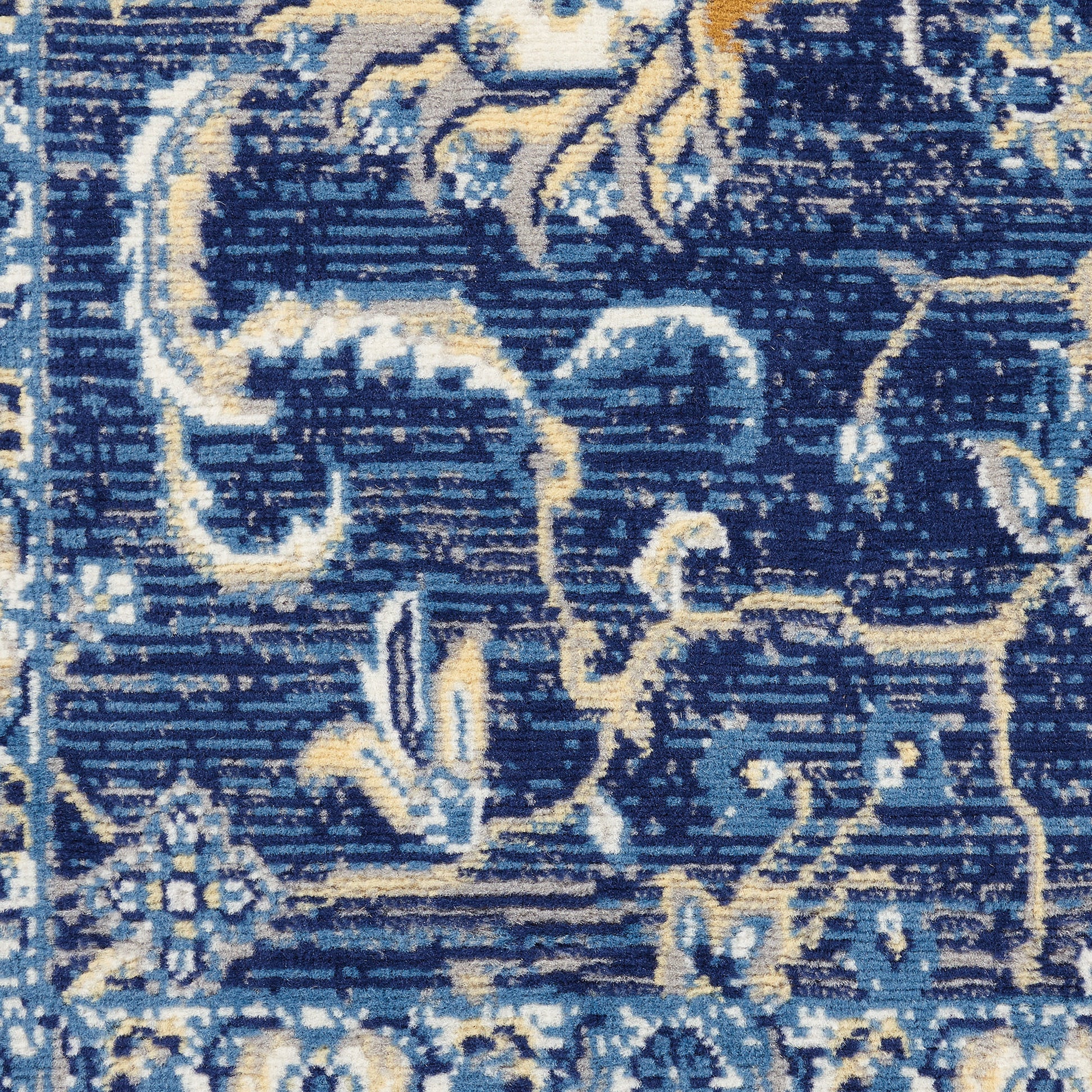 Nourison Home Grafix  Navy  Transitional