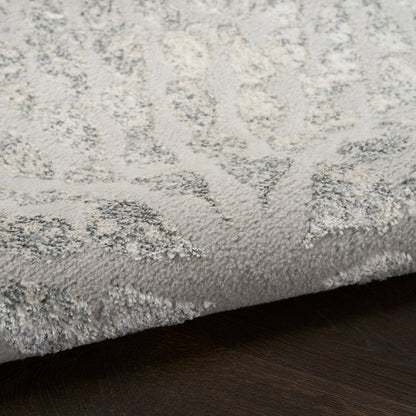 Nourison Home Ambiance  Grey Silver  Contemporary