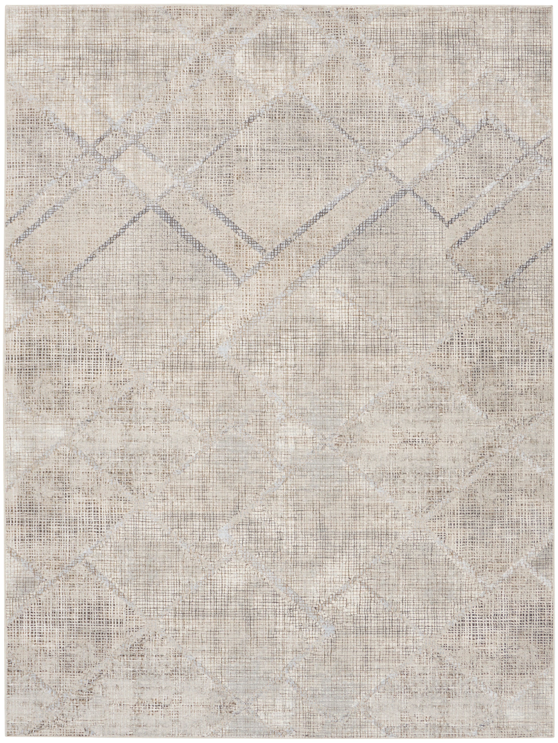 Nourison Home Sparkle  Grey  Contemporary