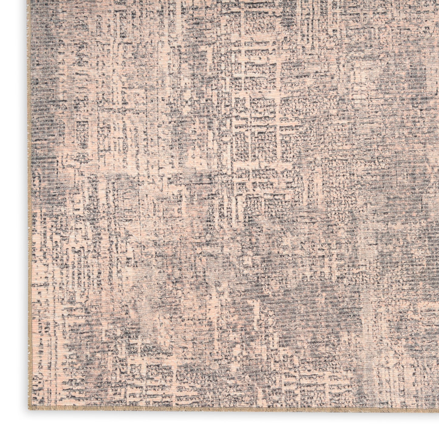 Nourison Home Botanical Washables  Taupe  Contemporary