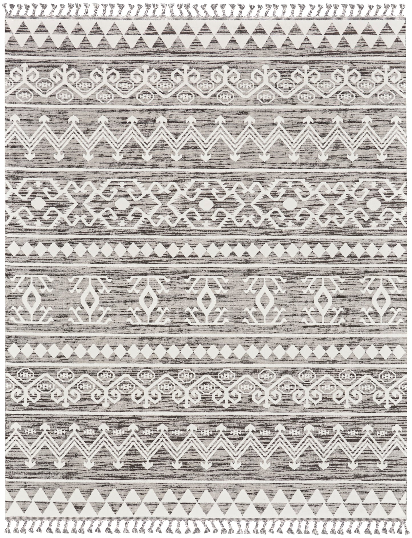 Nourison Home Asilah  Grey Ivory  Contemporary