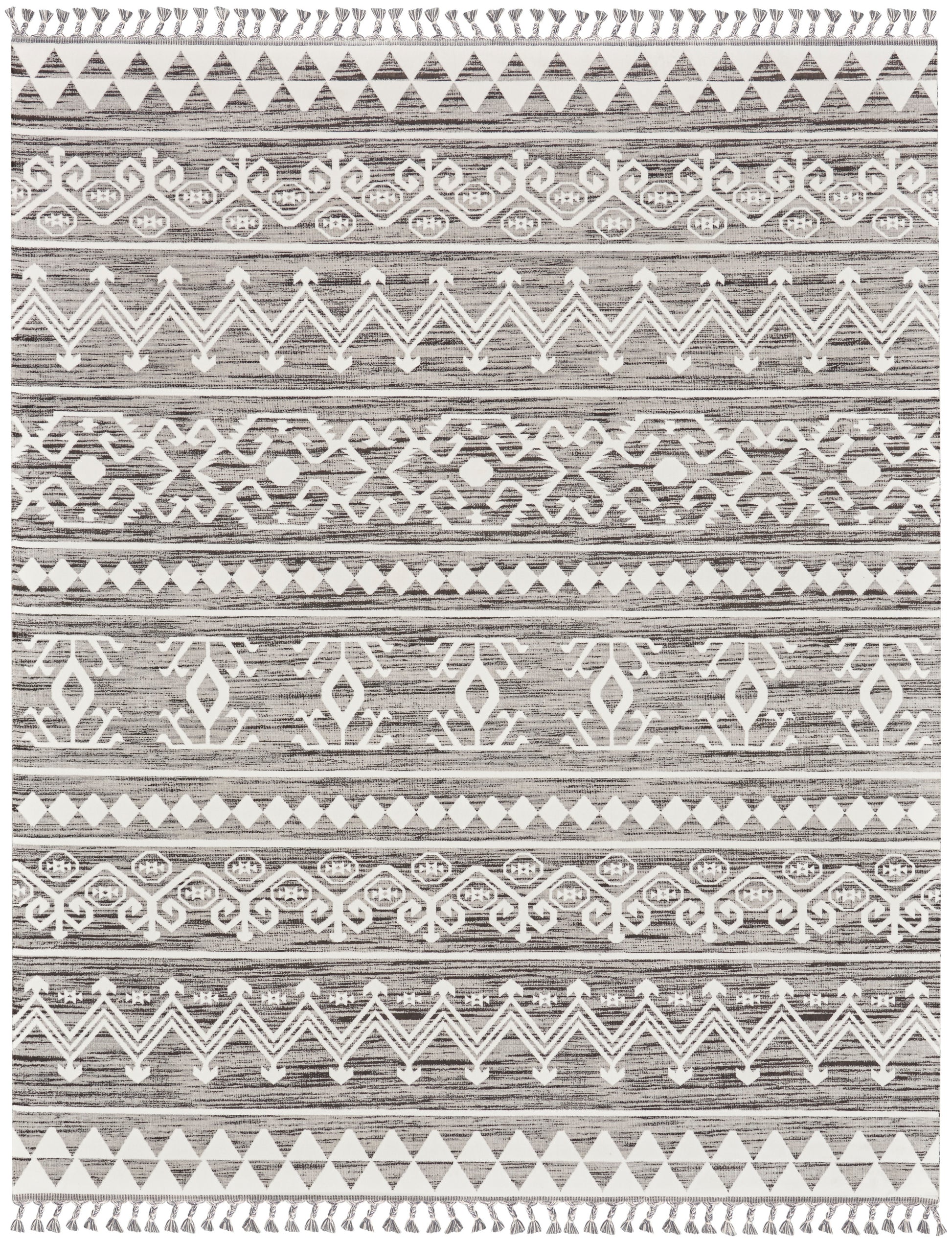 Nourison Home Asilah  Grey Ivory  Contemporary