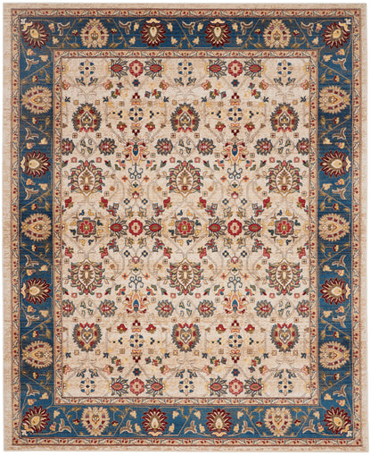 Nourison Home Karisma  Ivory Blue  Traditional