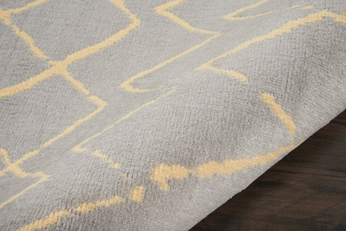 Nourison Home Grafix  Grey  Contemporary