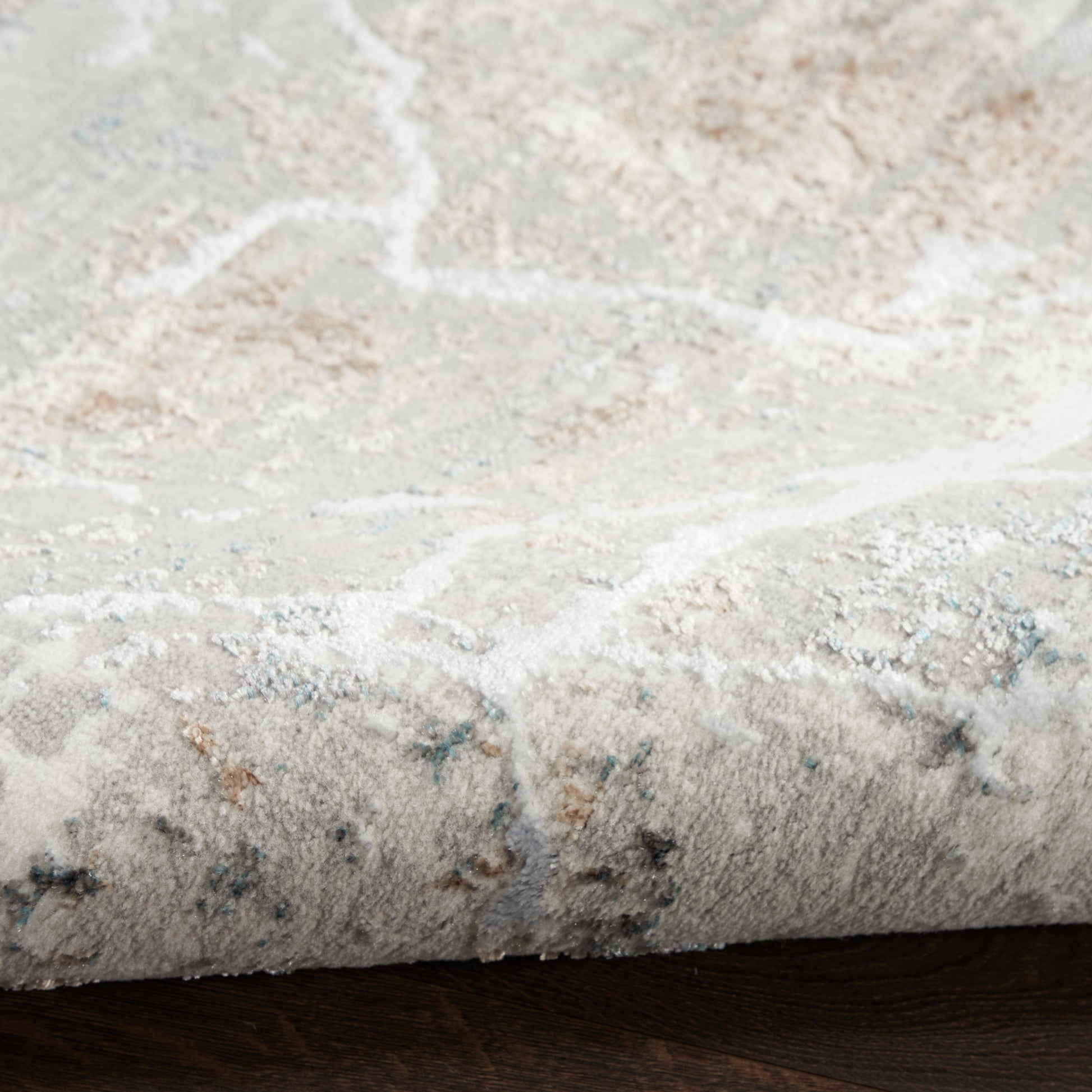 Nourison Home Glitz  Grey Multicolor  Contemporary