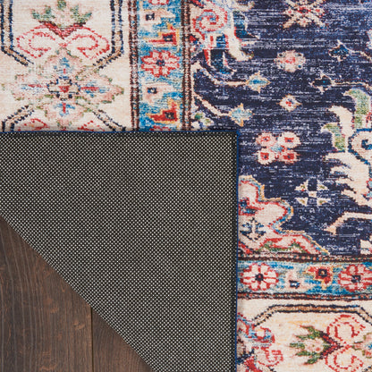 Nourison Home Fulton  Navy  Traditional