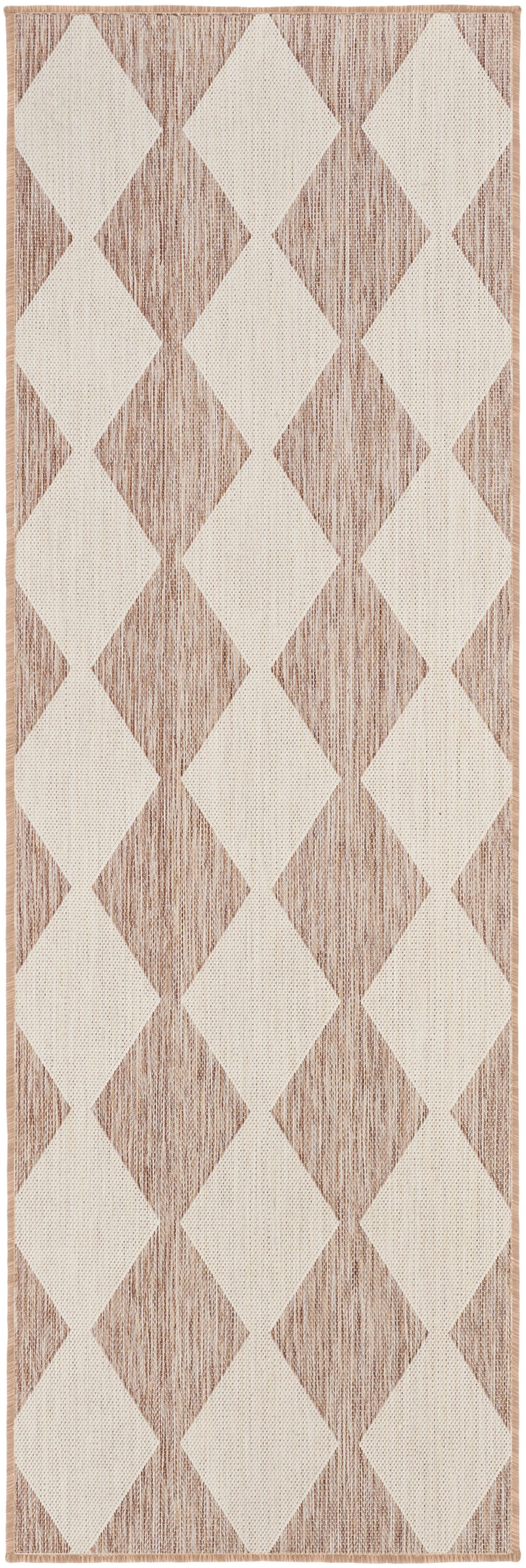 Nourison Home Positano POS04 Beige Contemporary Power-loomed Rug