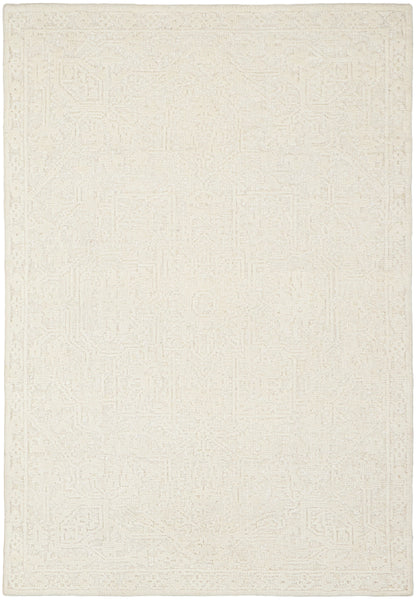 Nourison Home Blanco BLO01 Ivory Contemporary Hand Knotted Rug