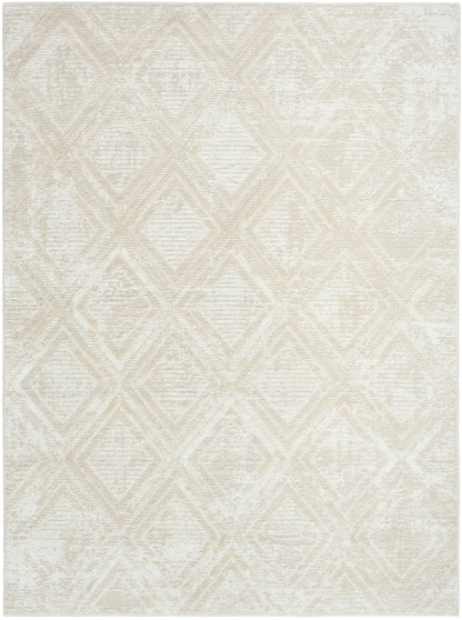 Nourison Home Dekor DEK05 Beige Contemporary Machine Woven Rug