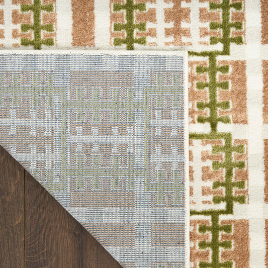 Nourison Home Nordic  Multicolor  Contemporary