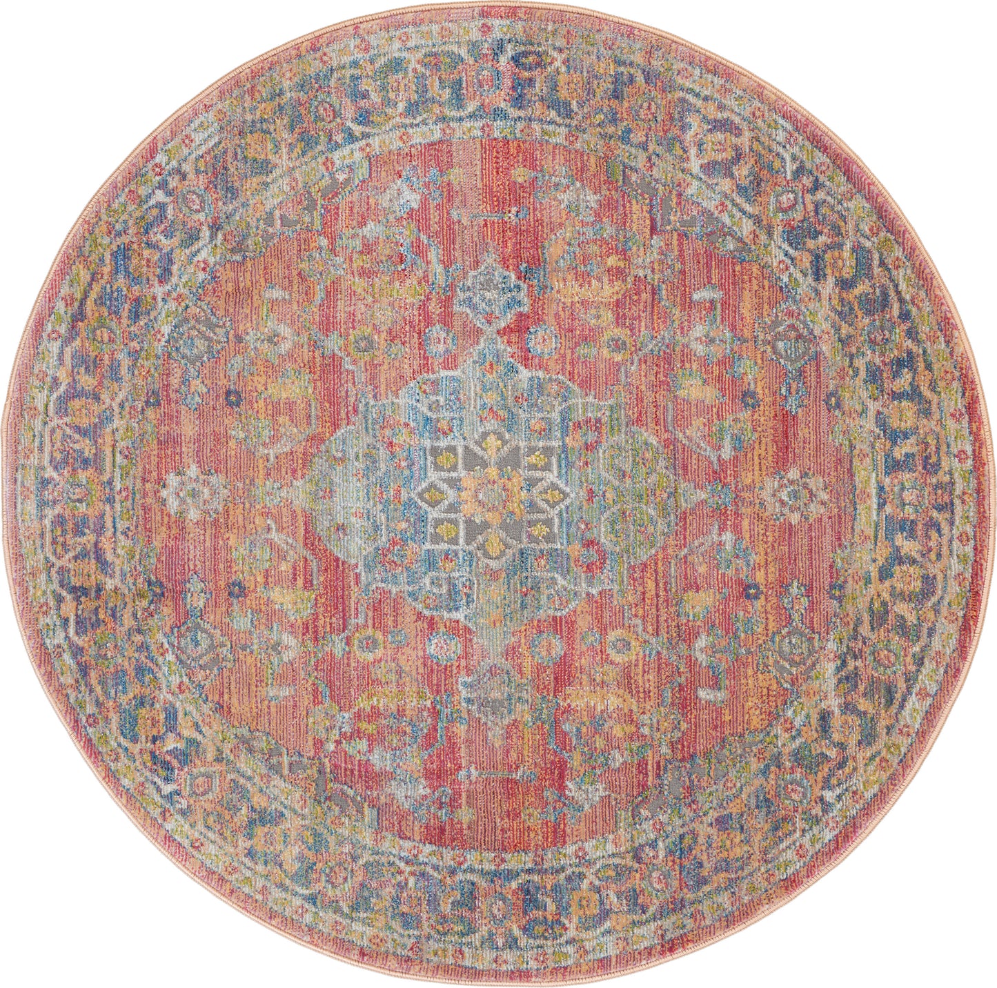 Nourison Home Ankara Global ANR01 Multicolor Traditional Power-loomed Rug