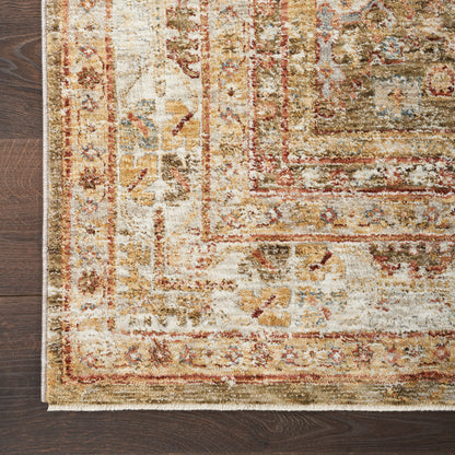 Nourison Home Sahar  Green  Traditional