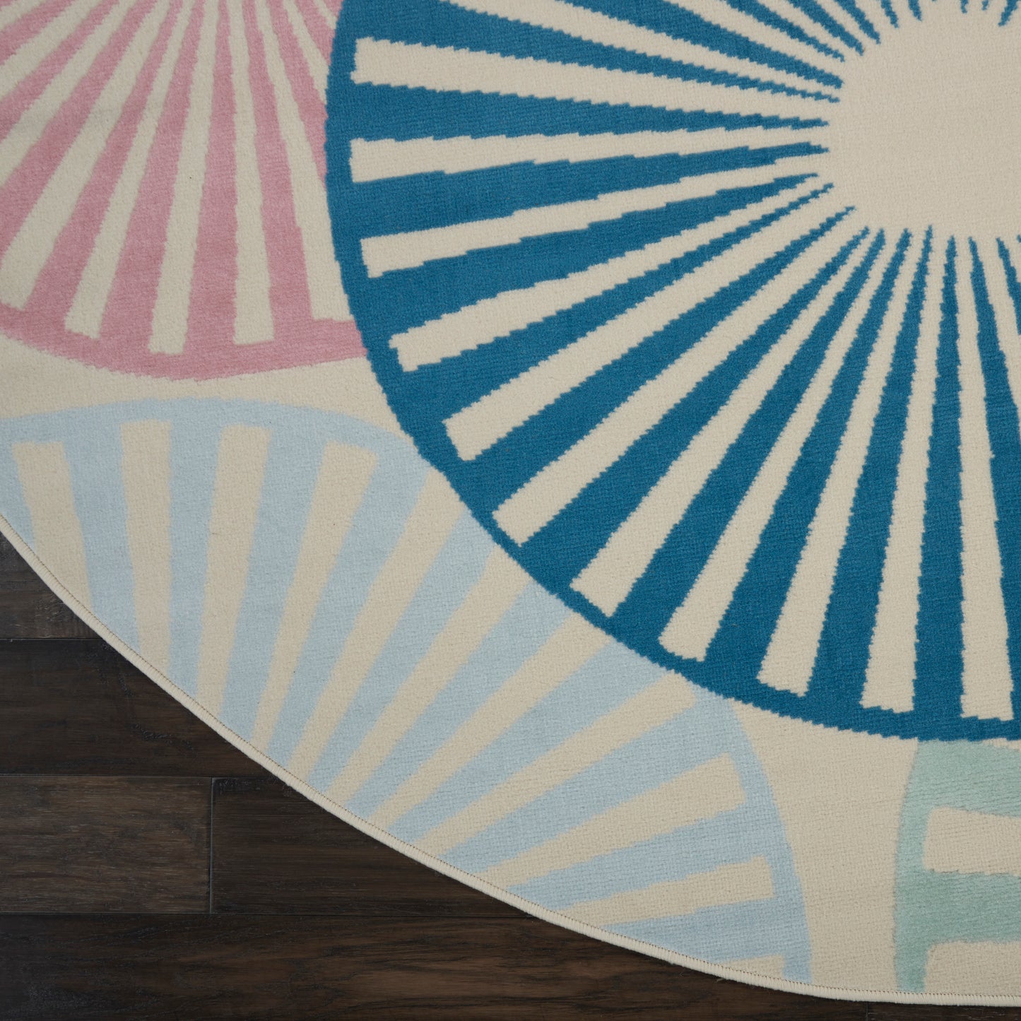 Nourison Home Grafix  Ivory Multi  Contemporary