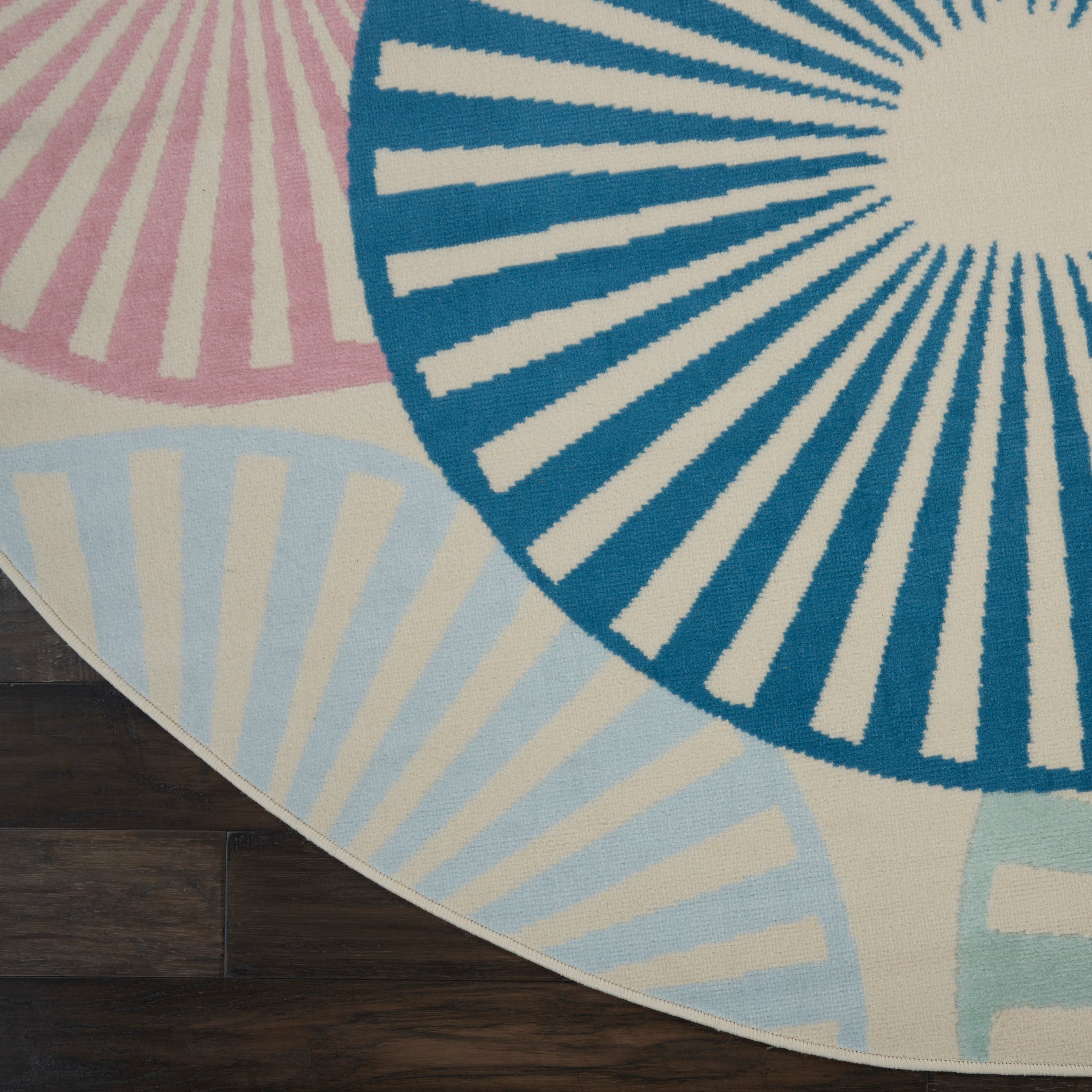 Nourison Home Grafix  Ivory Multi  Contemporary