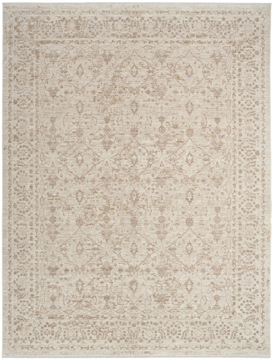 Nourison Home Shadows  Ivory Grey  Traditional