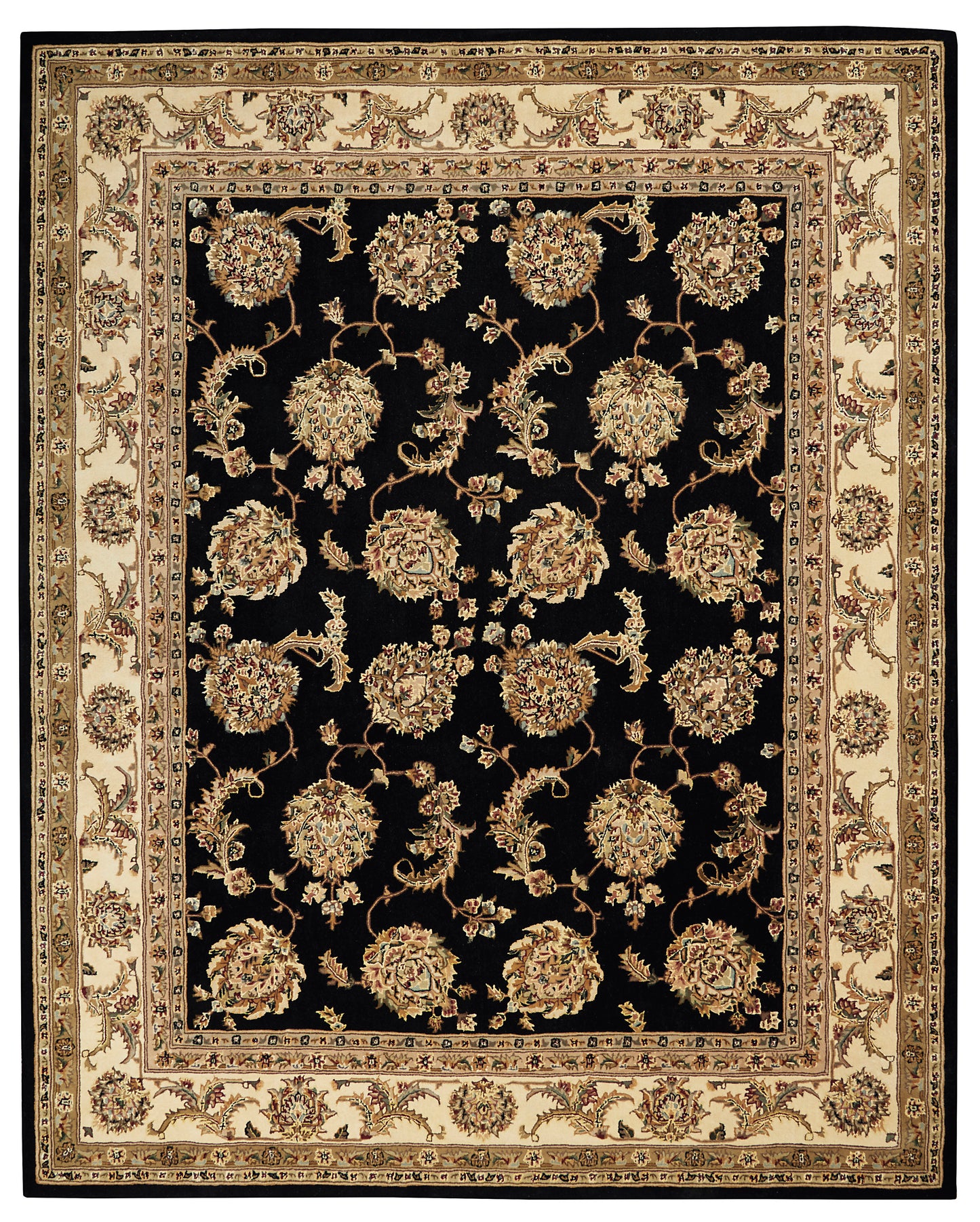 Nourison Home Nourison 2000 2022 Black Traditional Tufted Rug