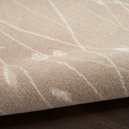 Nourison Home Grafix  Beige  Contemporary