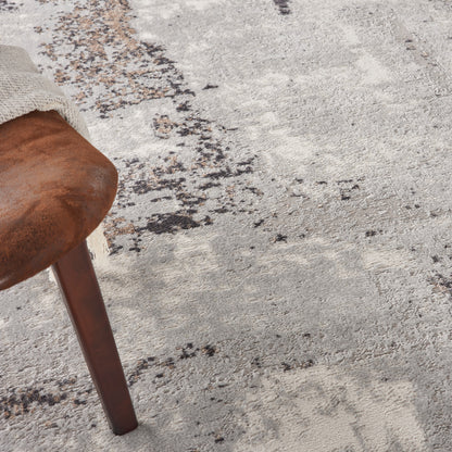 Nourison Home Elation  Grey Ivory  Contemporary