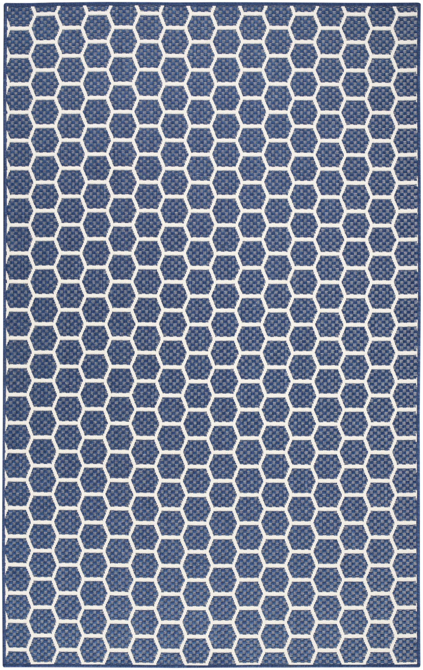 Nourison Home Twist Reversible TWS01 Navy Contemporary Loom-woven Rug