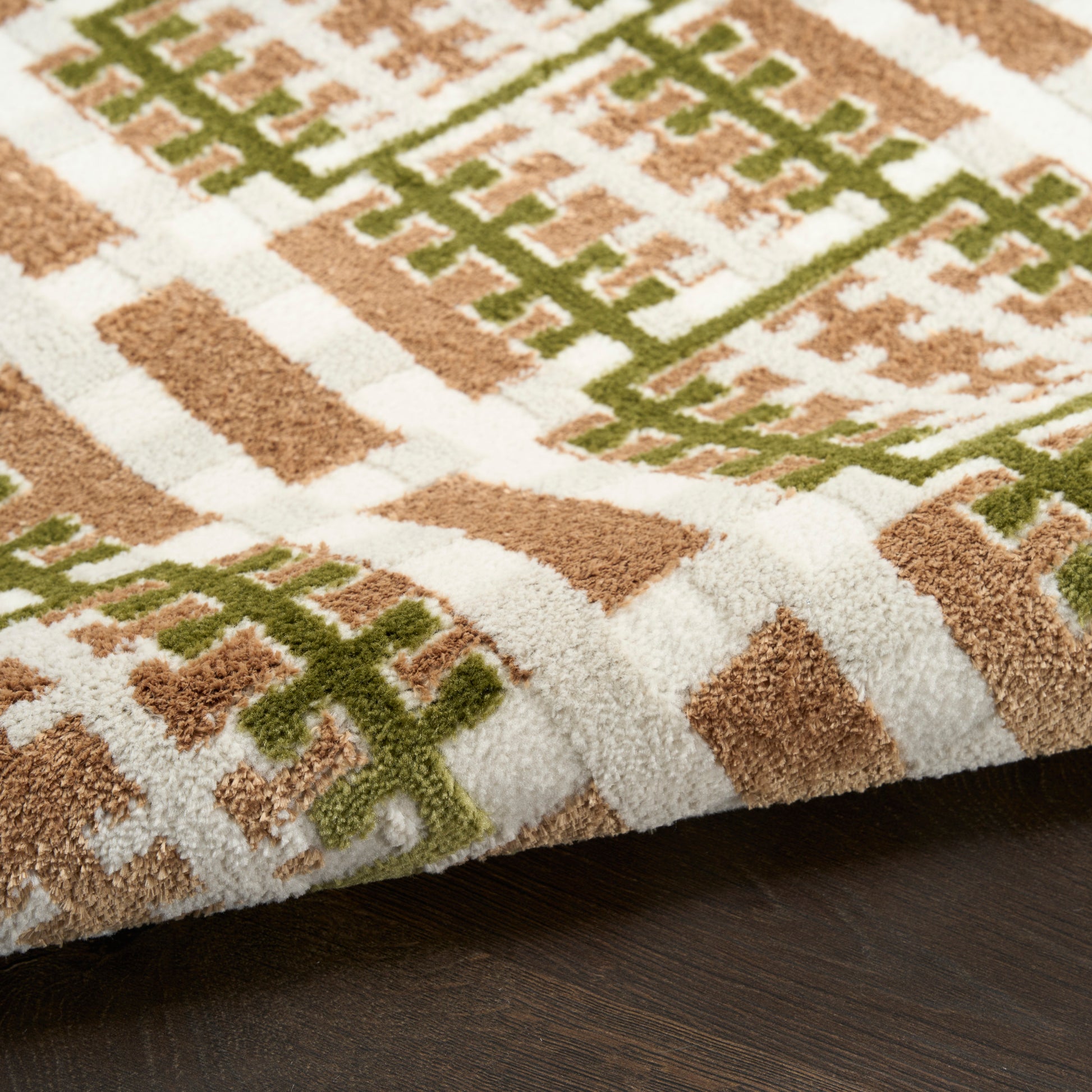 Nourison Home Nordic  Multicolor  Contemporary