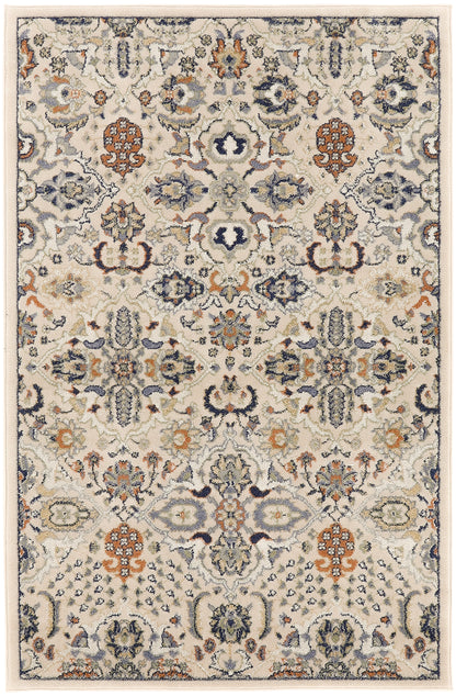 Nourison Home Allur ALR03 Beige Transitional Power-loomed Rug