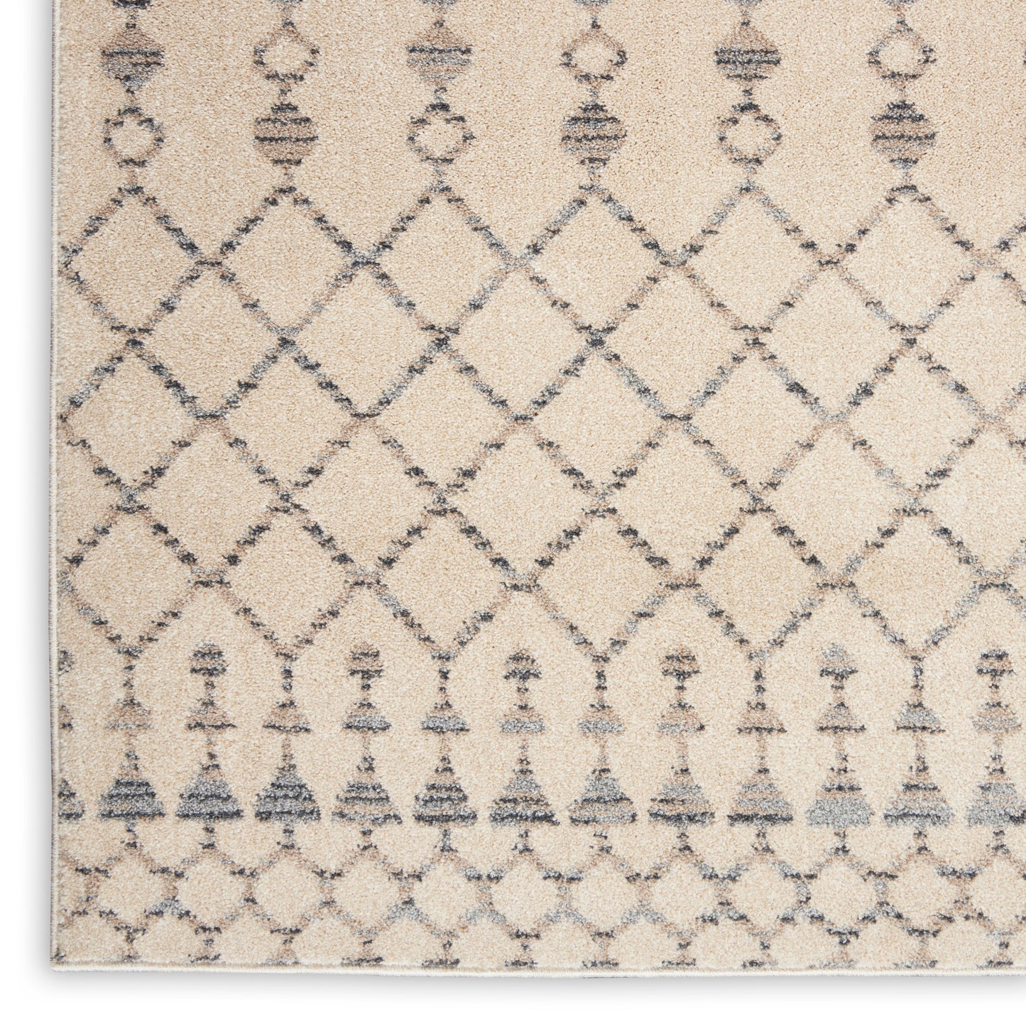 Nourison Home Palermo  Beige Grey  Contemporary