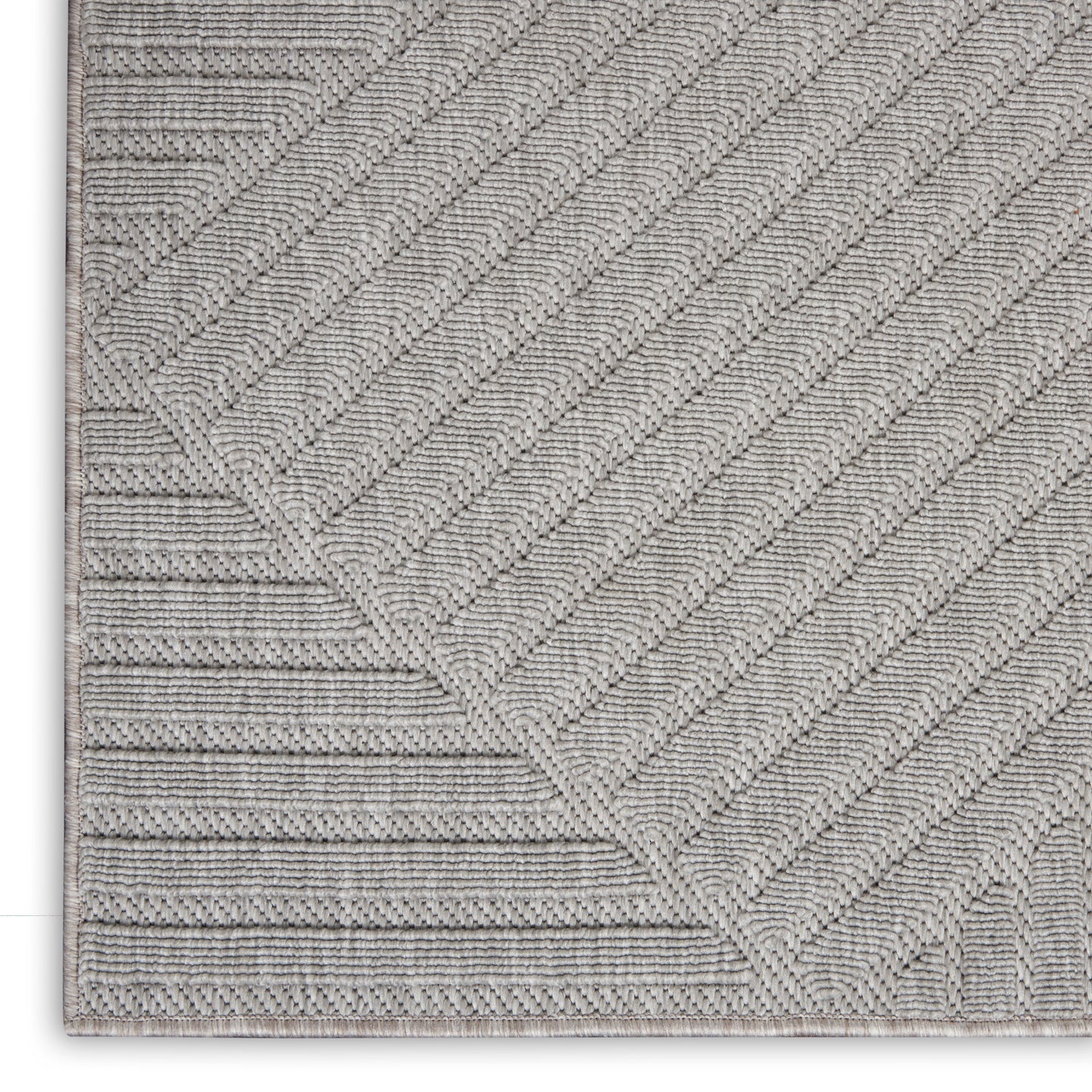 Nourison Home Cozumel  Light Grey  Contemporary