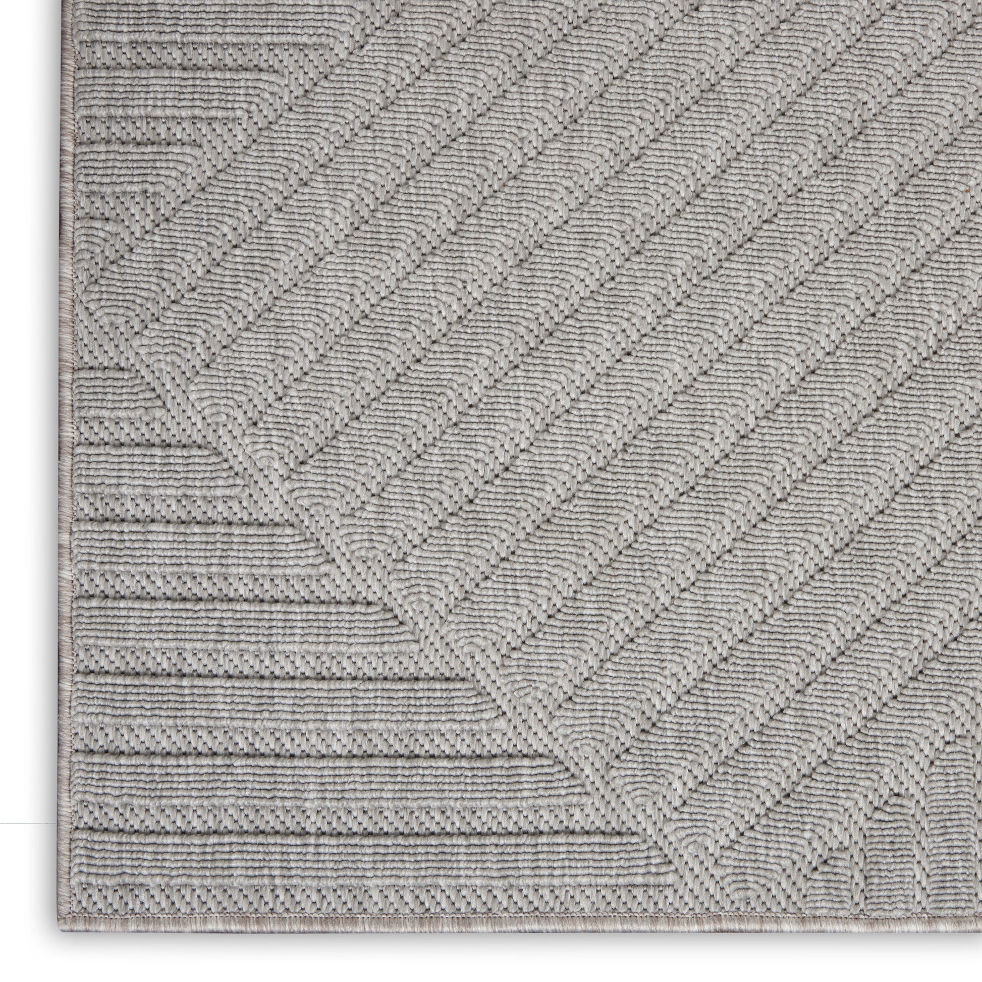 Nourison Home Cozumel  Light Grey  Contemporary