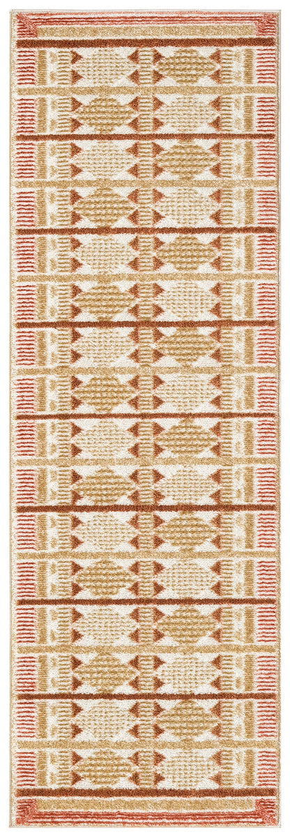 Nourison Home Nordic NRC06 Rust Contemporary Power-loomed Rug