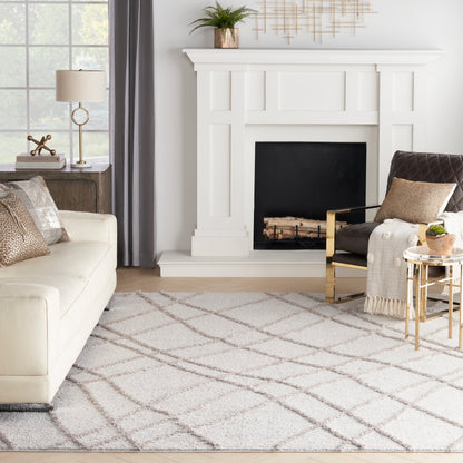 Nourison Home Feather Soft  Grey  Contemporary