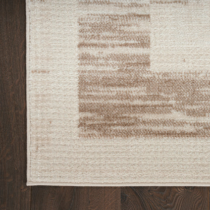 Nourison Home Serenity Home  Mocha Ivory  Contemporary