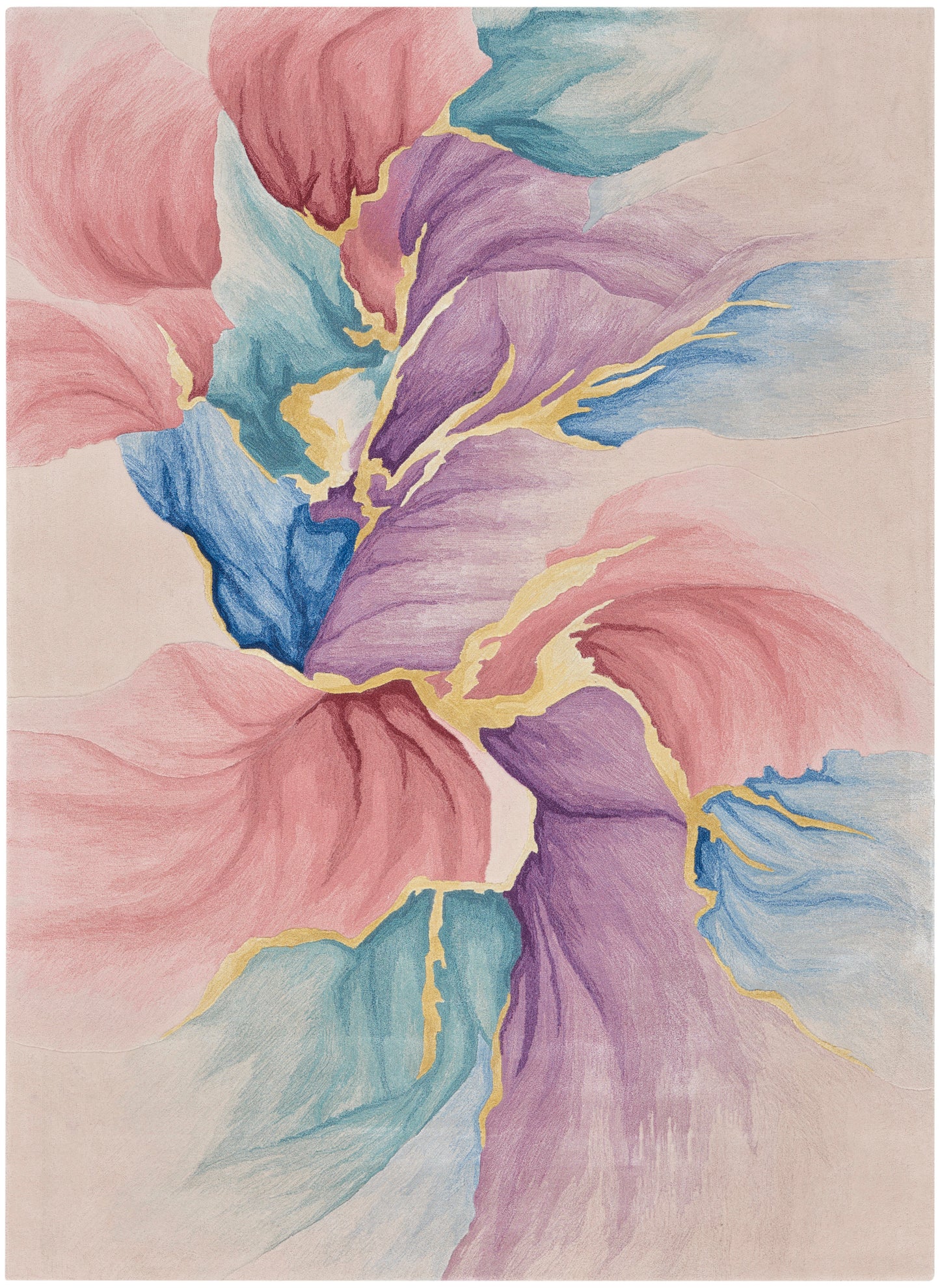 Nourison Home Prismatic PRS34 Ivory Contemporary Hand Tufted Rug