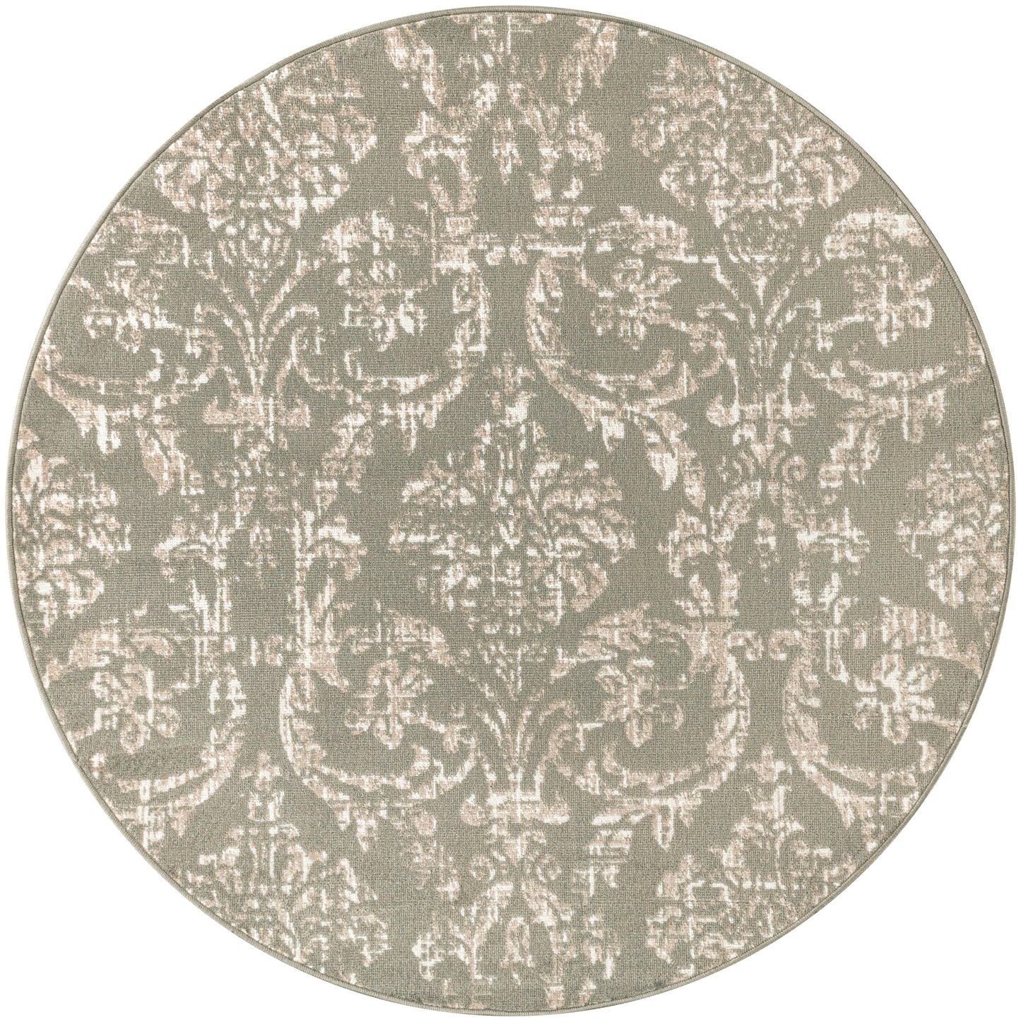 Nourison Home Jubilant JUB09 Olive Transitional Power-loomed Rug