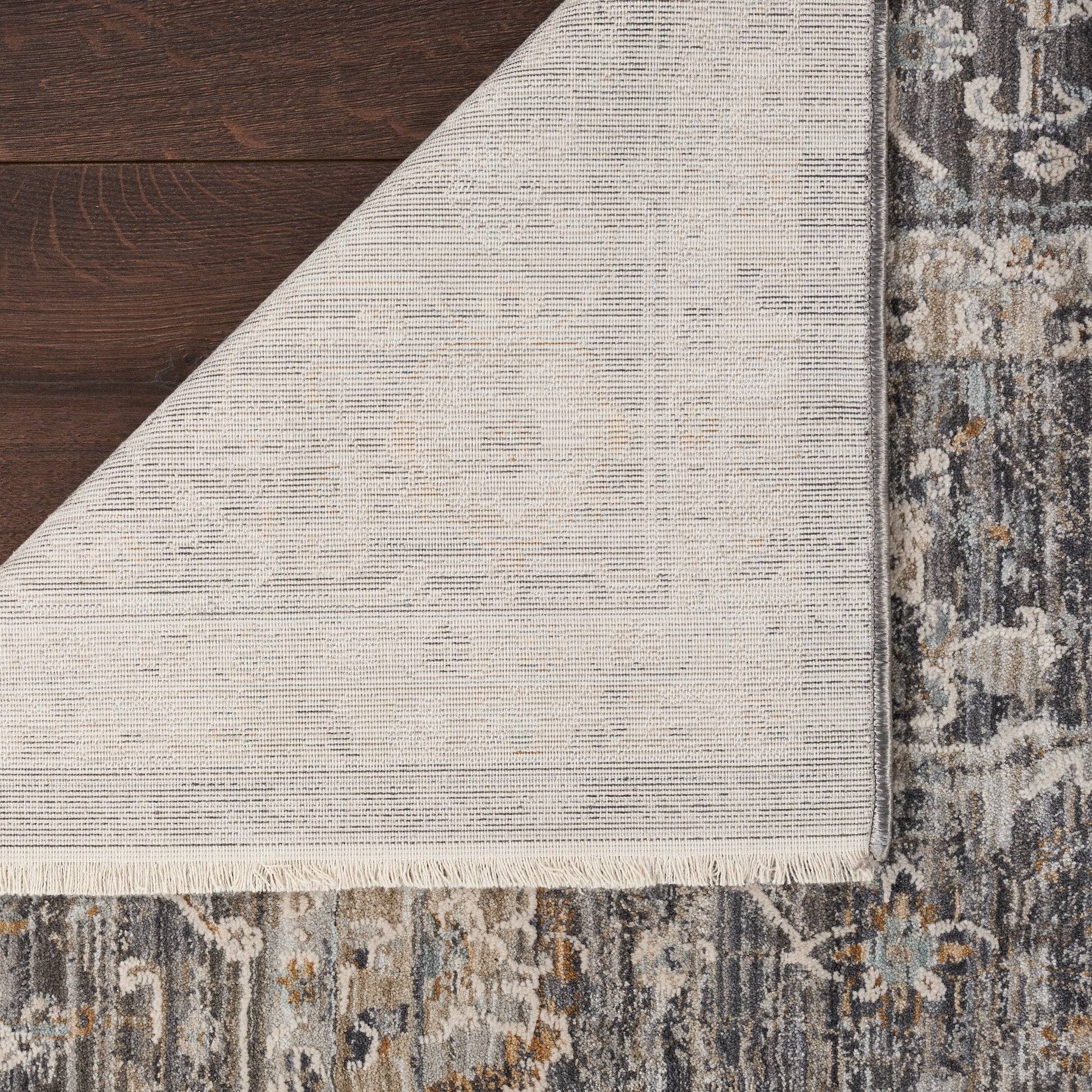 Nourison Home Lynx  Slate Multicolor  Transitional