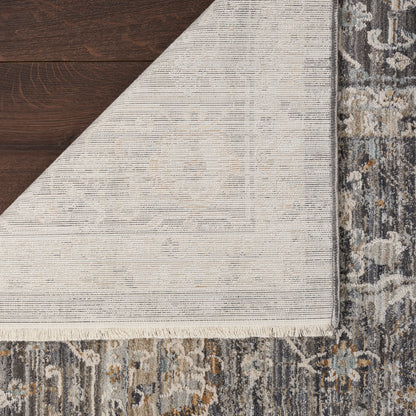 Nourison Home Lynx  Slate Multicolor  Transitional