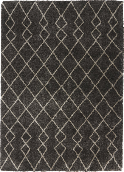 Nourison Home Martil MAT01 Charcoal Contemporary Power-loomed Rug