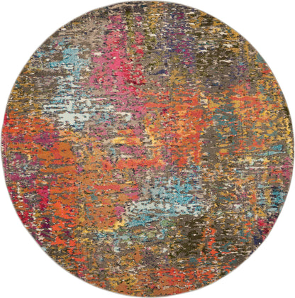 Nourison Home Celestial CES14 Sunset Contemporary Power-loomed Rugs