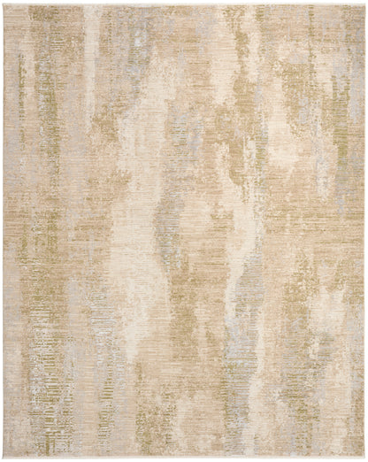 Calvin Klein CK089 Drift DRF01 Beige Sage Contemporary Machine Woven Rug