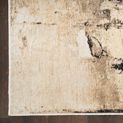 Nourison Home Washable Decor  Mocha  Contemporary