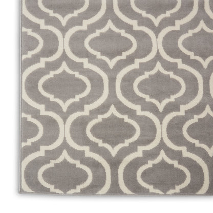 Nourison Home Jubilant  Grey  Transitional