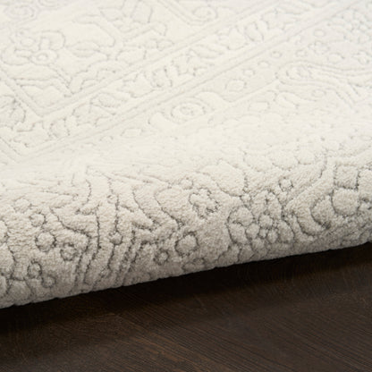 Nourison Home Grace  Ivory Light Grey  Traditional