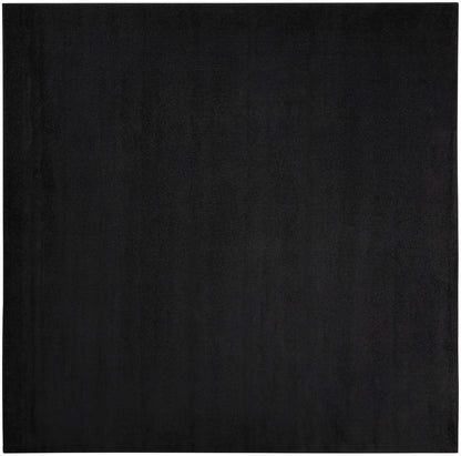 Nourison Home Nourison Essentials NRE01 Black Contemporary Power-loomed Rug