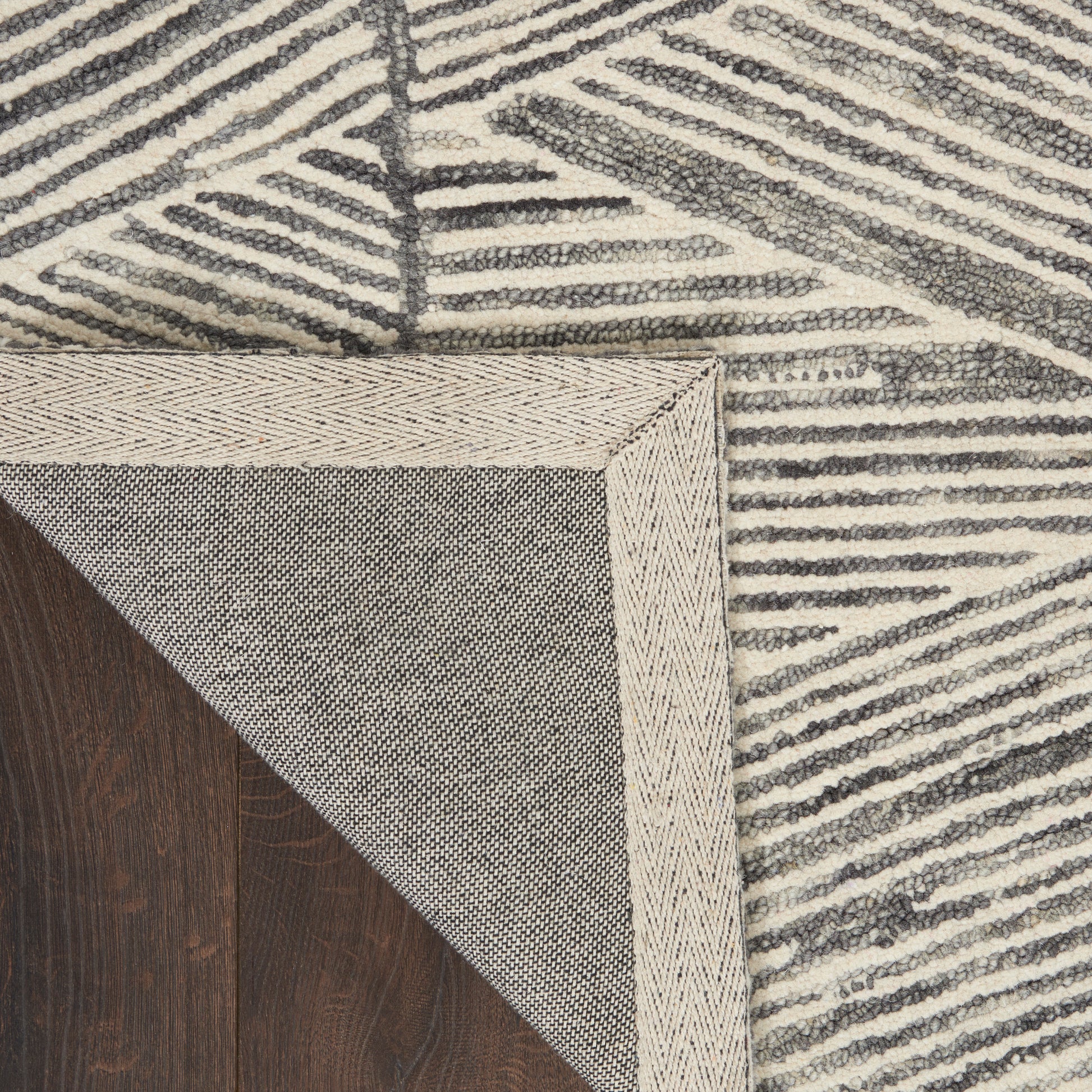Nourison Home Colorado  Grey White  Contemporary