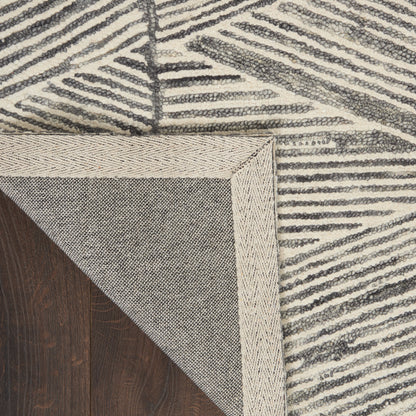 Nourison Home Colorado  Grey White  Contemporary