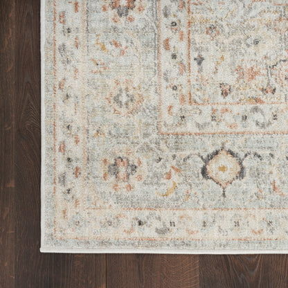Nourison Home Oushak Home  Light Grey  Traditional