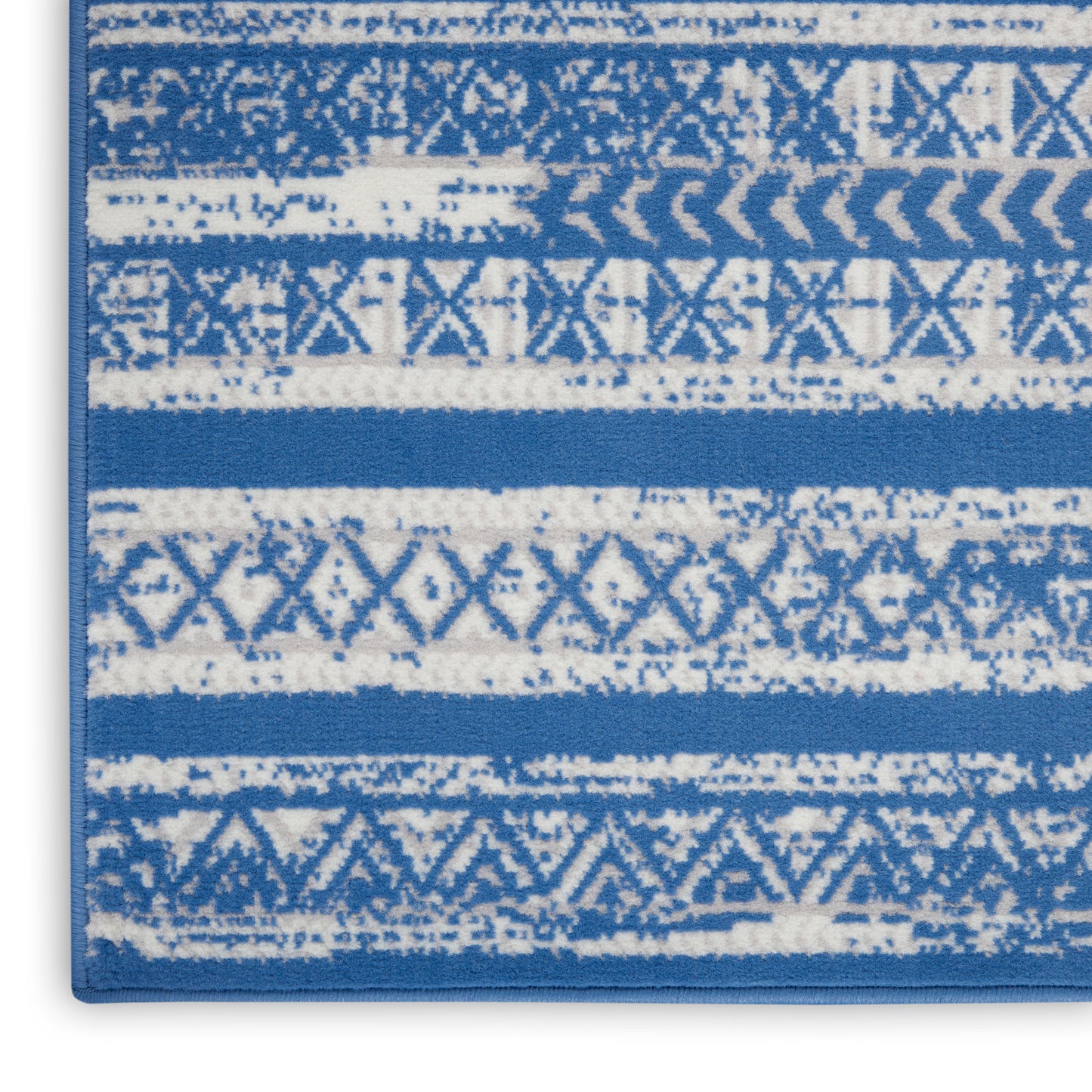 Nourison Home Whimsicle  Light Blue Ivory  Transitional