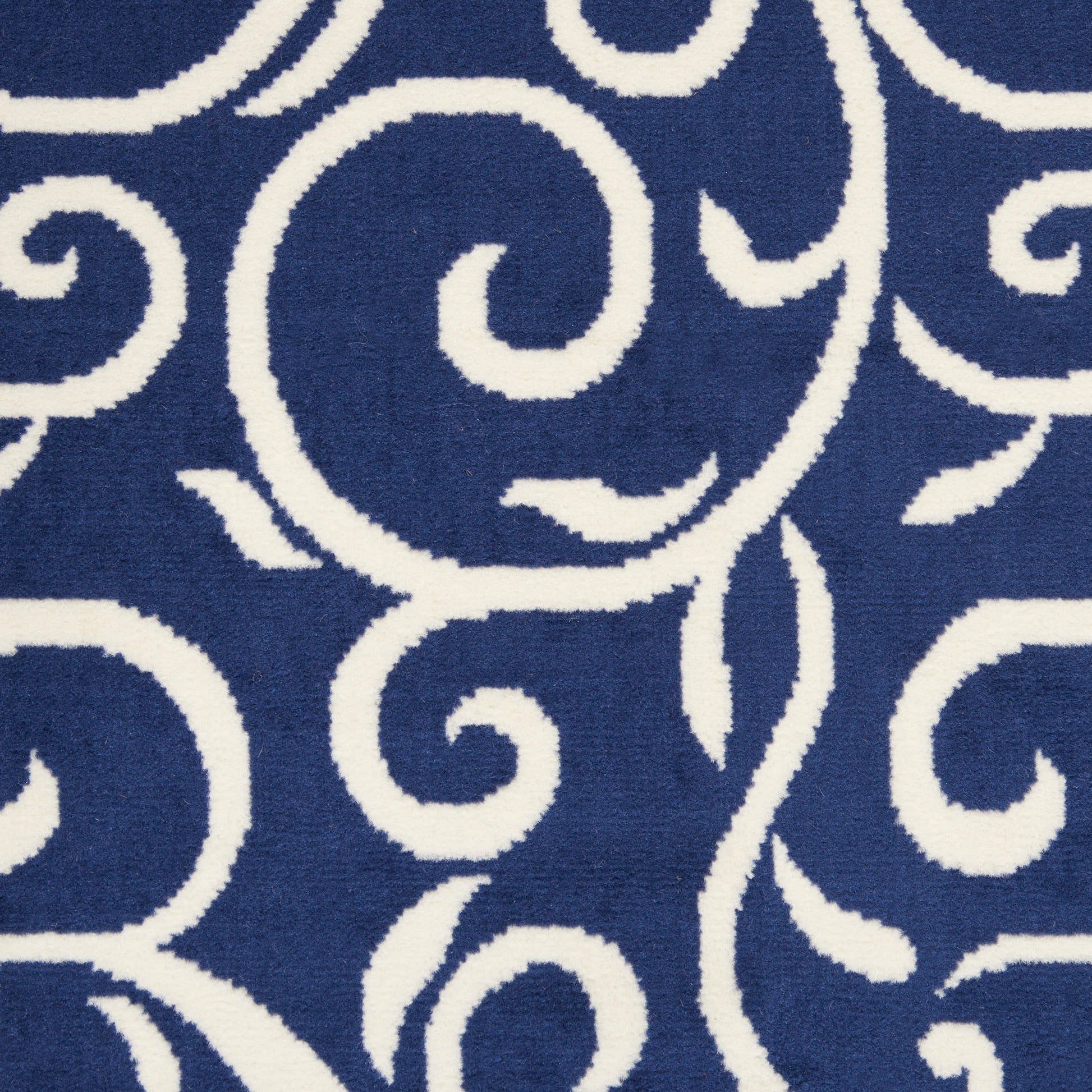 Nourison Home Grafix  Navy  Contemporary